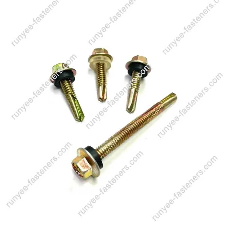 Hex Head Self Drilling Roofing Screw For Sandwich Panels