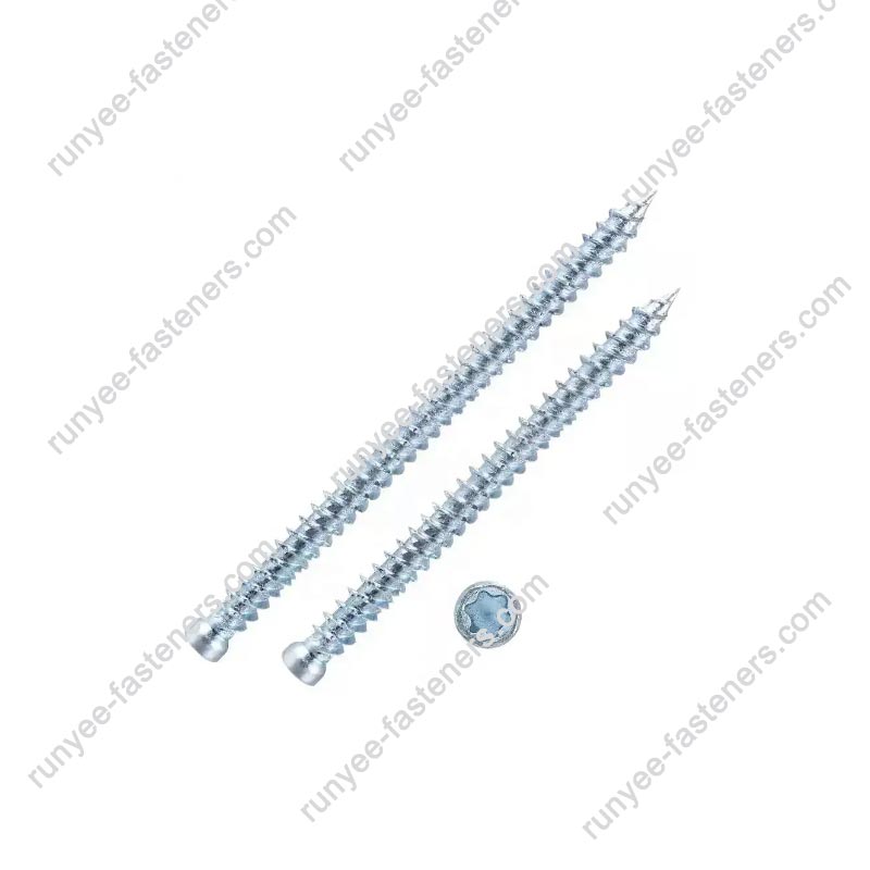 Torx সিলিন্ডার ছোট হেড কংক্রিট স্ক্রু
