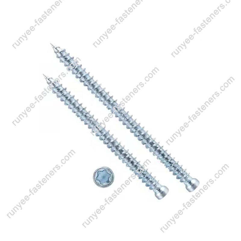 Torx সিলিন্ডার ছোট হেড কংক্রিট স্ক্রু